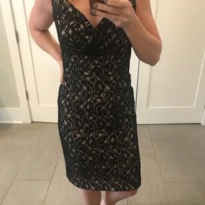 White House/Black Market black lace dress